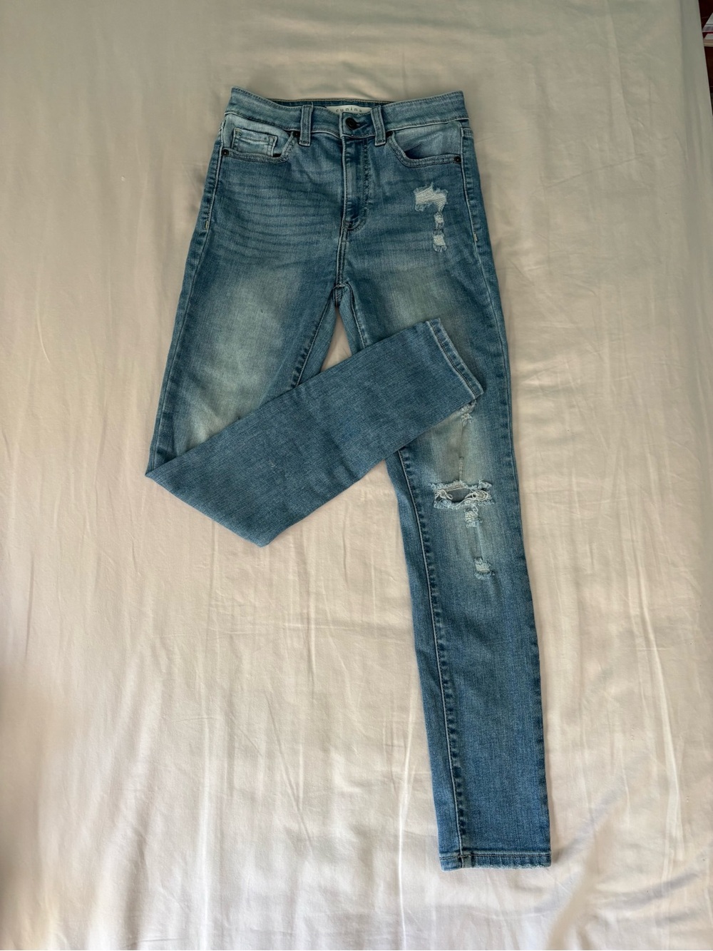 eunina Light Blue Denim Jeans